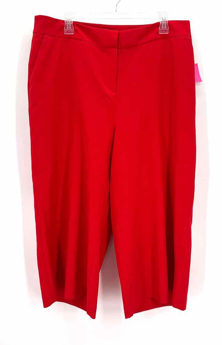 Size 14 ELOQUII Red Pants