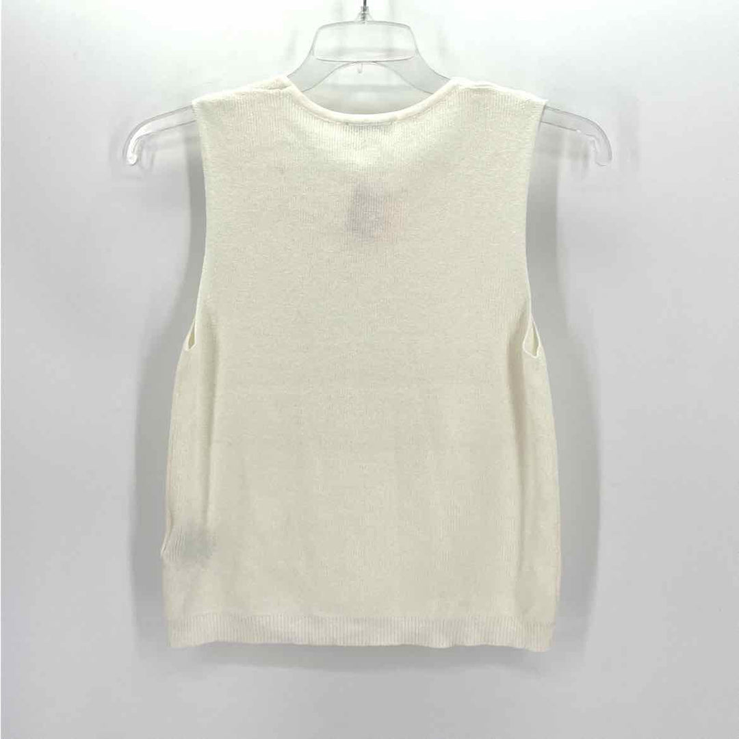 Size L NANETTE LEPORE Cream Shirt