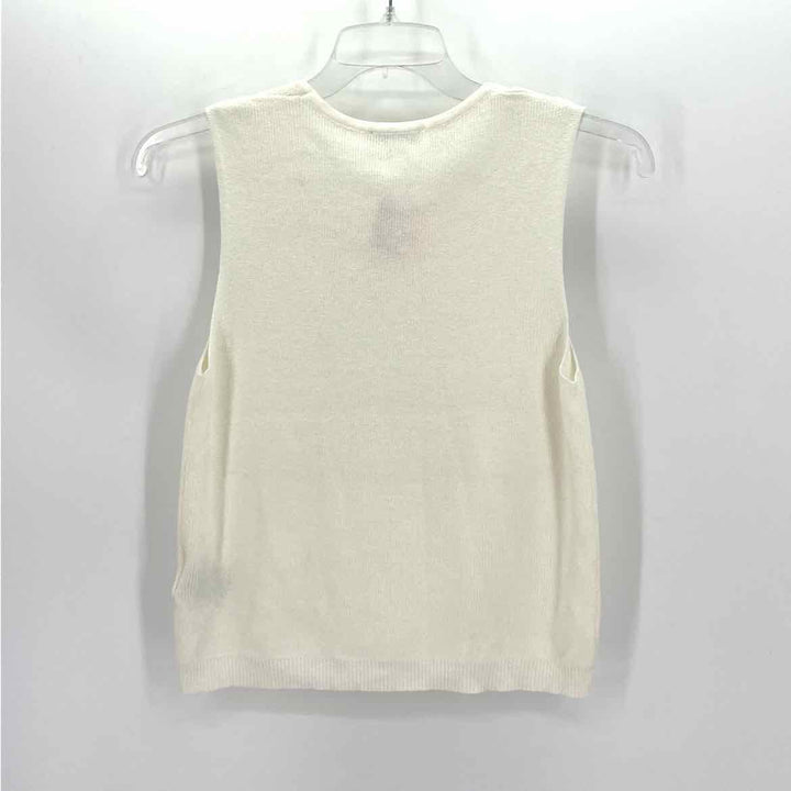 Size L NANETTE LEPORE Cream Shirt