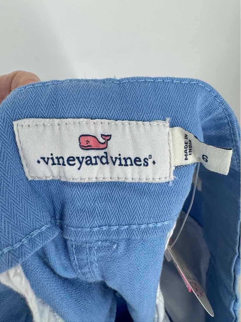 Size 6 Vineyard Vines Blue Shorts