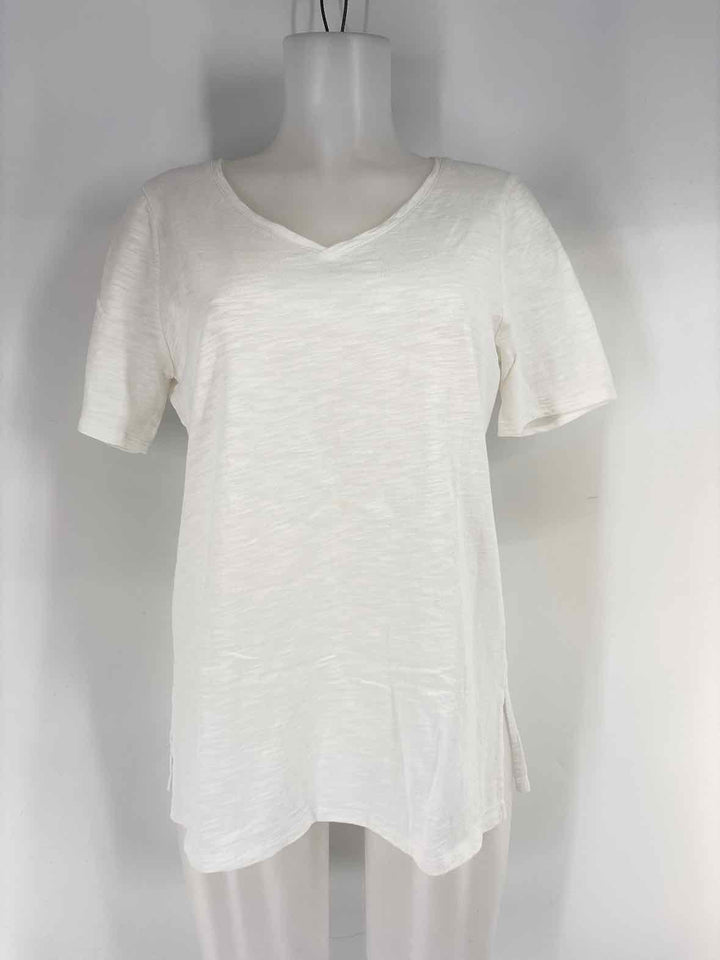 Size S Chico's White Cotton Shirt