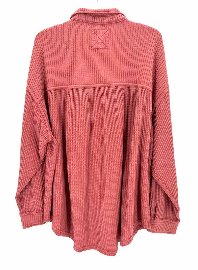 Size XL AERIE Salmon Thermal Jacket