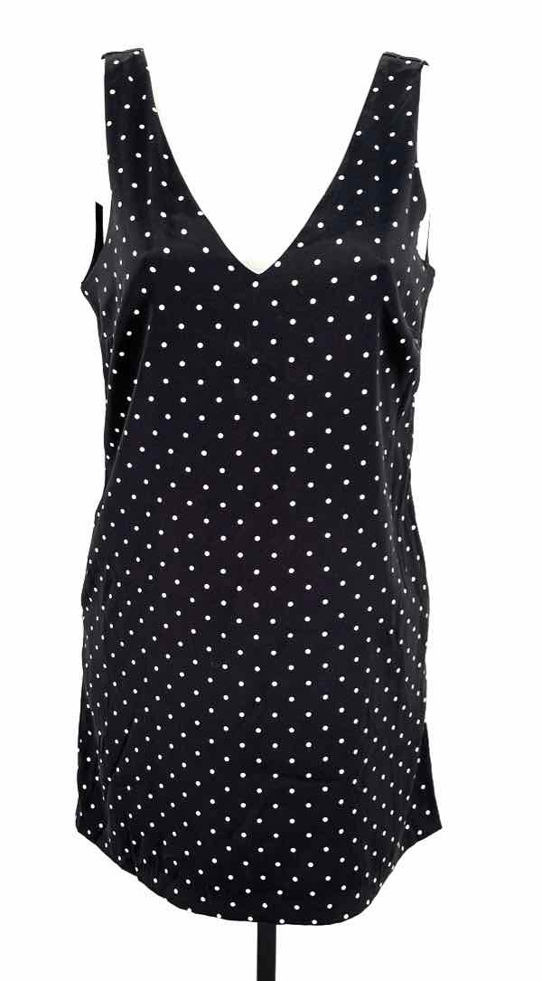 Size S wayf Black Sateen Dress
