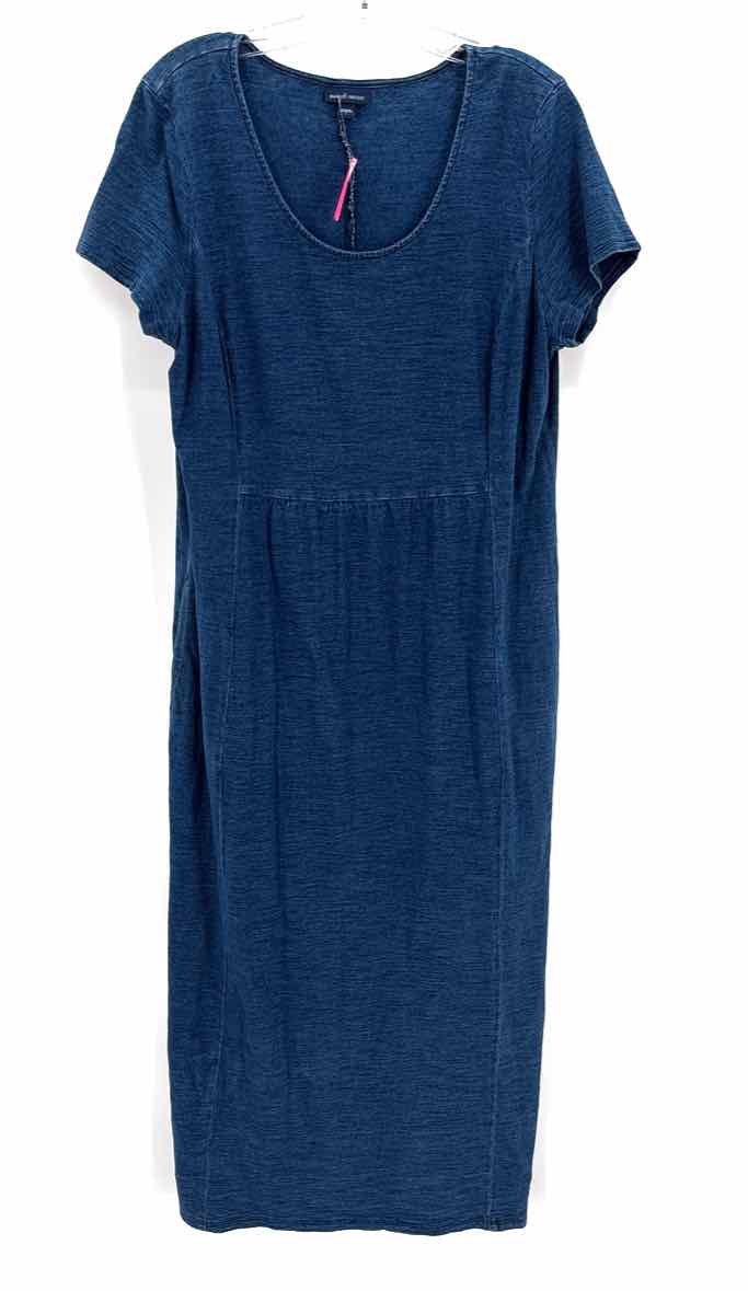 Size L J JILL Navy Dress