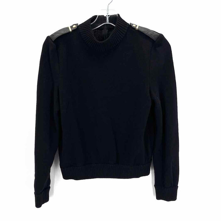 Size 4 ST JOHN Black Knit Sweater