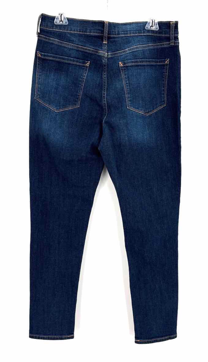 Size 12 ANA Navy Denier Jeans