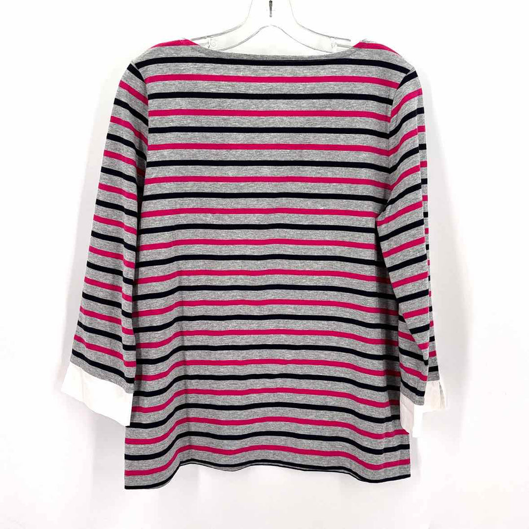 Size M Talbots Gray Shirt