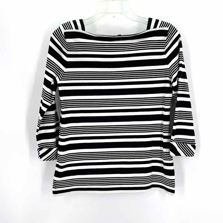 Size S Talbots Black/White Shirt
