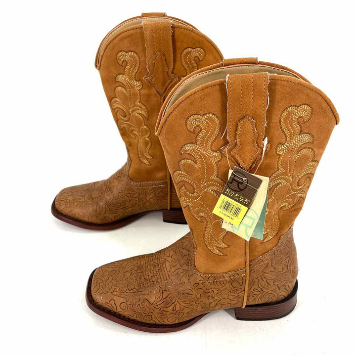 Shoe Size 8.5 Camel Leather Boots