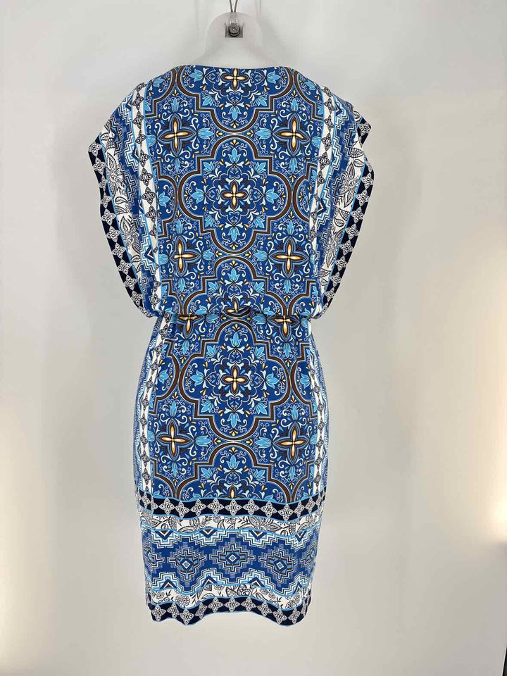 Size S Chico's Blue Print Dress