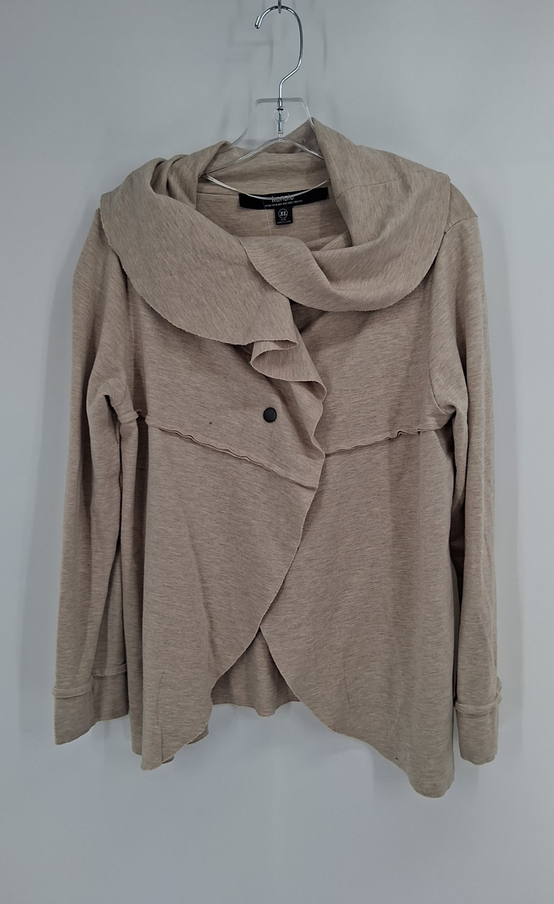 Size XL Kensie Tan Cardigan