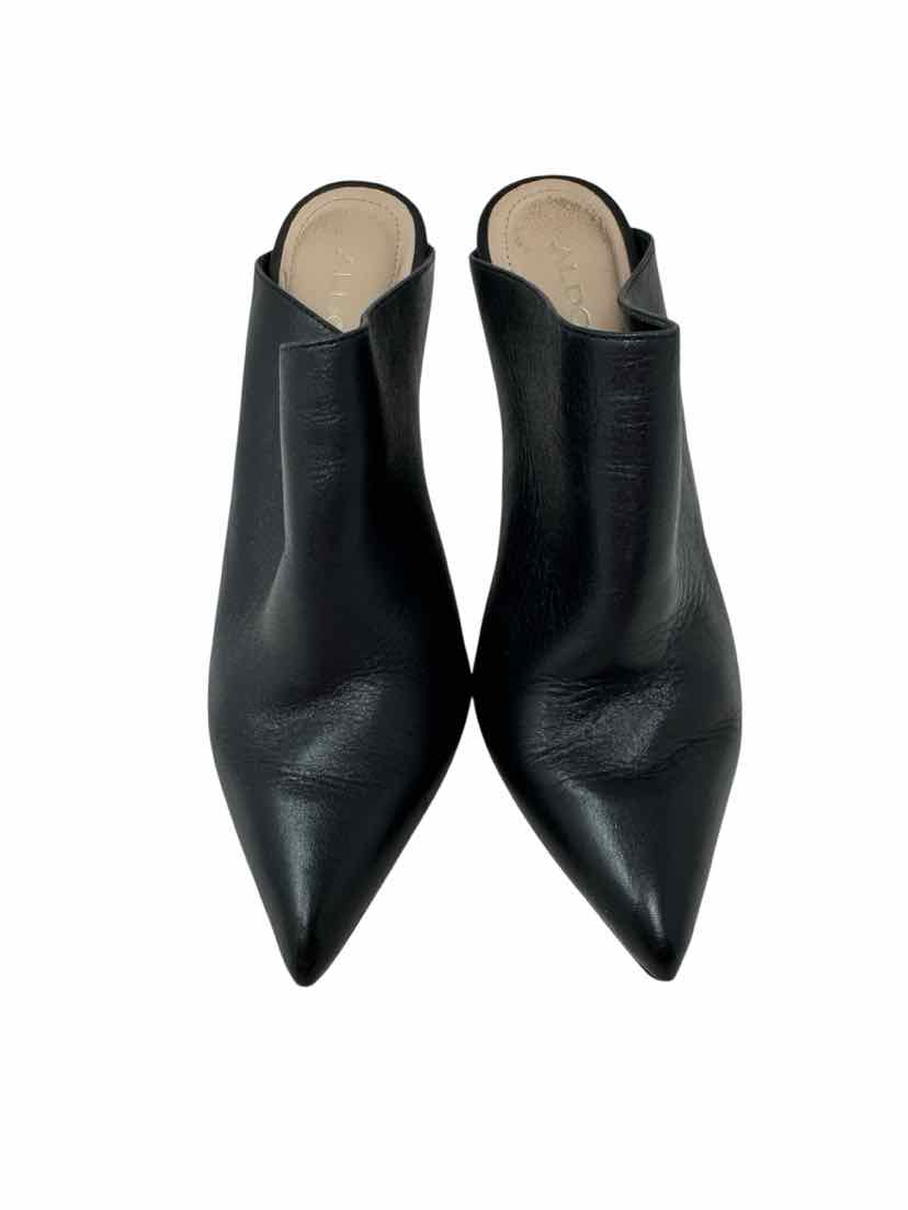 Shoe Size 6 Aldo Black Mules