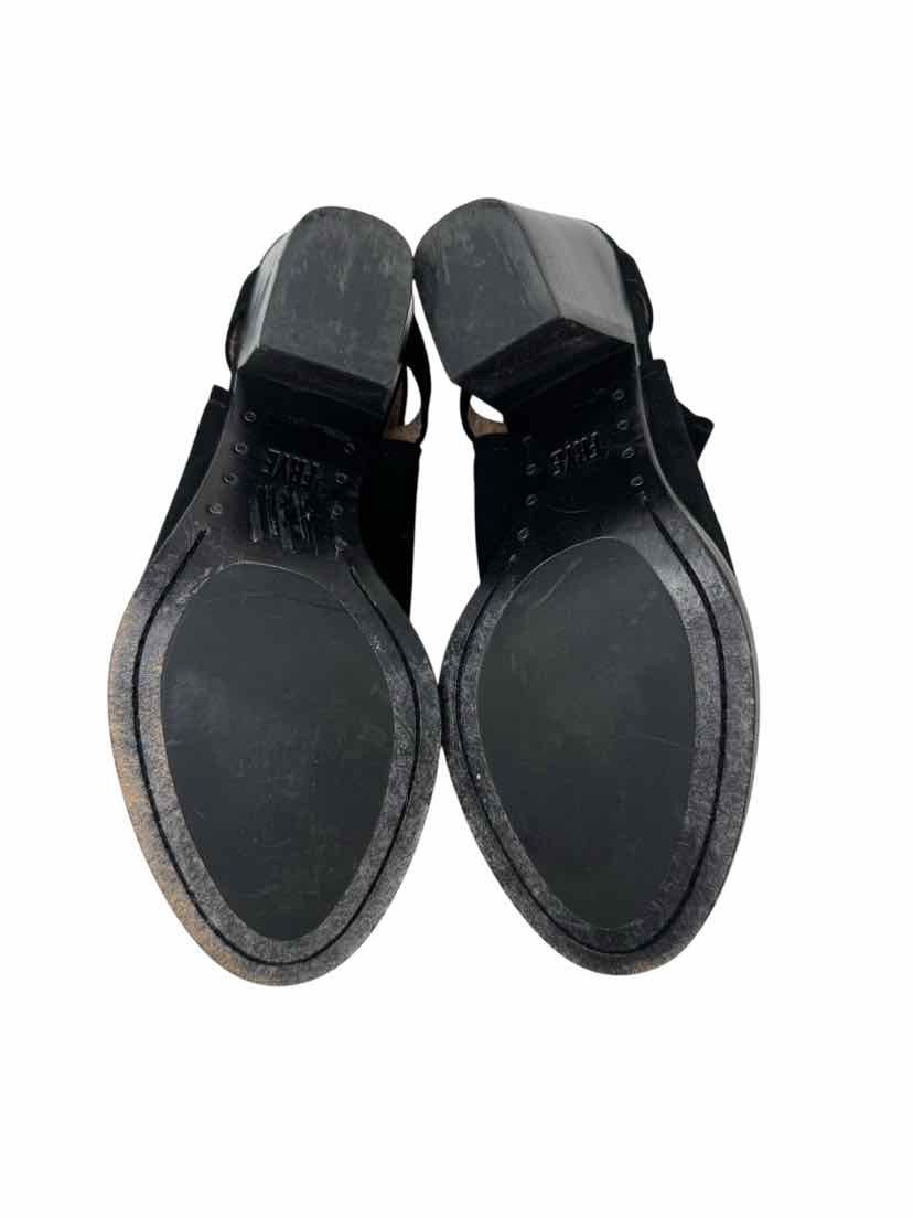 Shoe Size 8 Frye Black Suede Boots