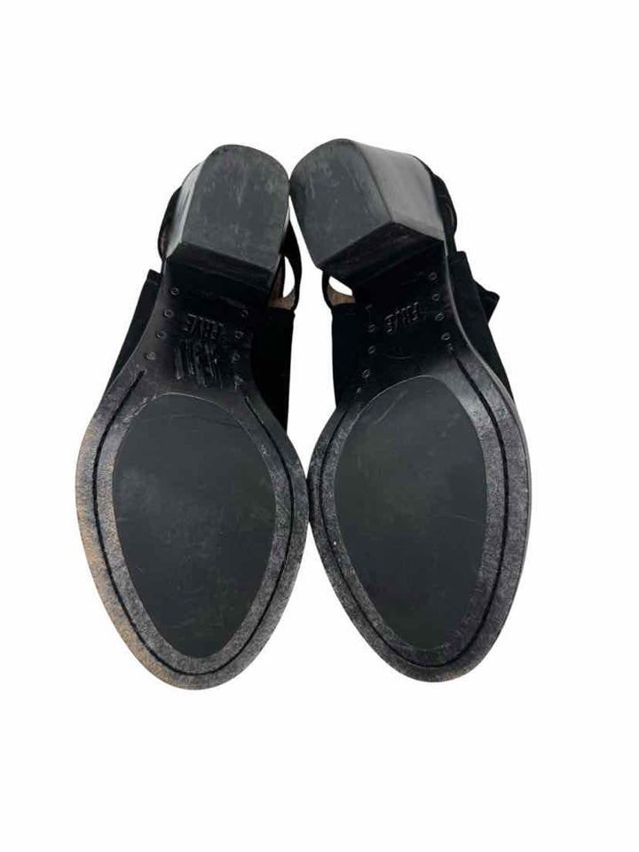 Shoe Size 8 Frye Black Suede Boots