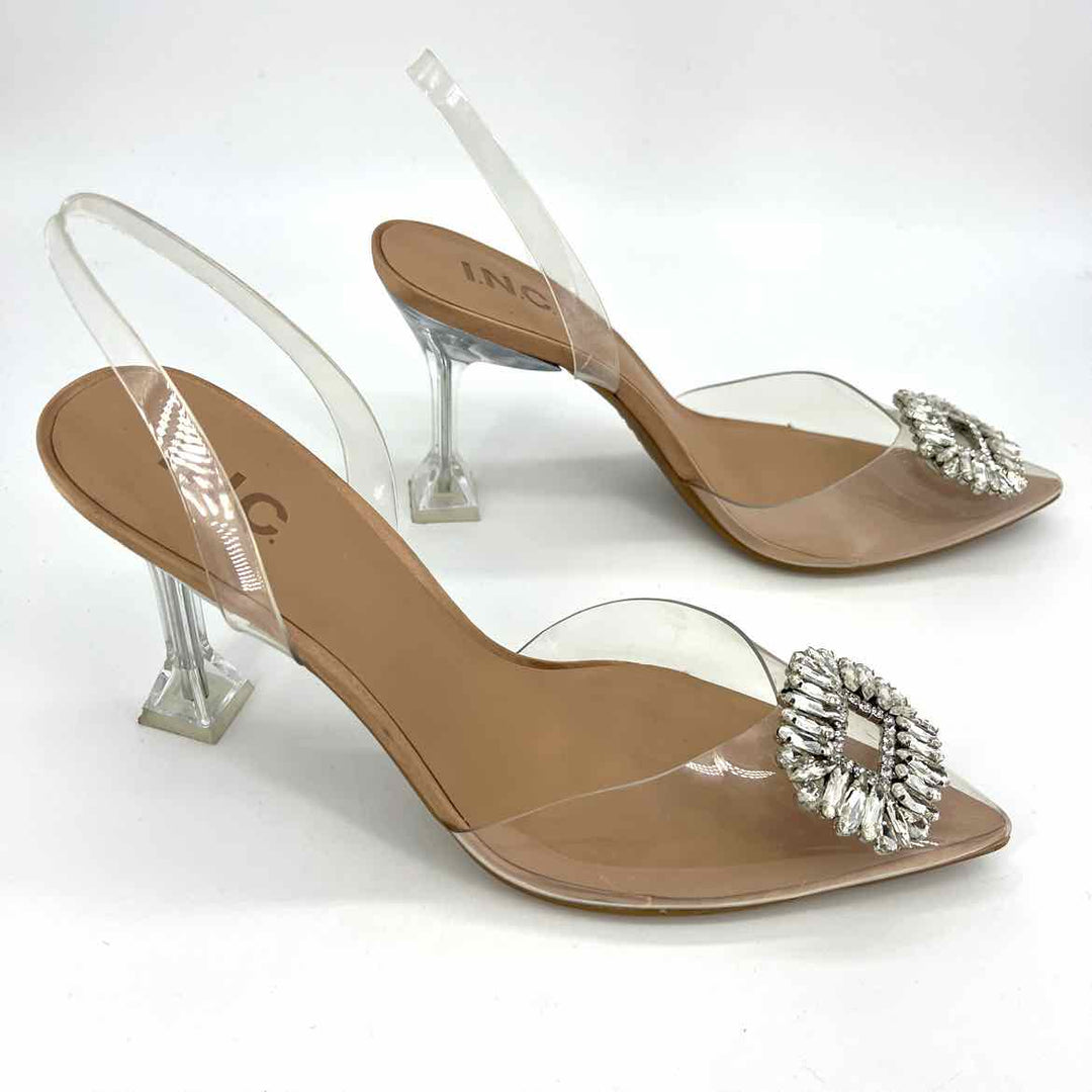 Shoe Size 9.5 INC Nude Pumps
