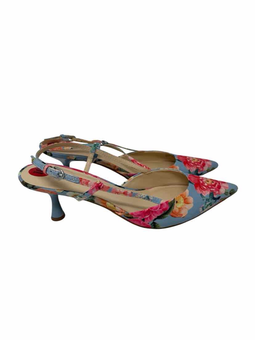 Shoe Size 10 Nine West Blue Print Pumps