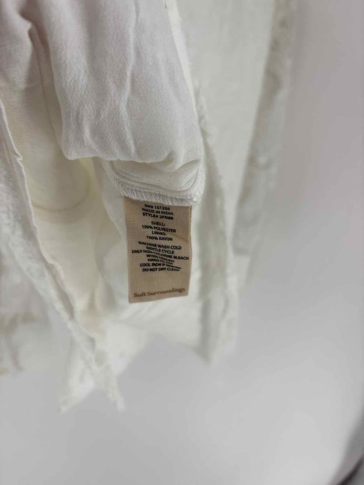 Size XL SOFT SURROUNDINGS White Shirt