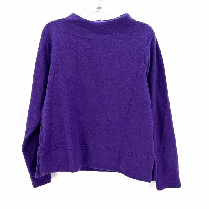 Size L Talbots Purple Sweater
