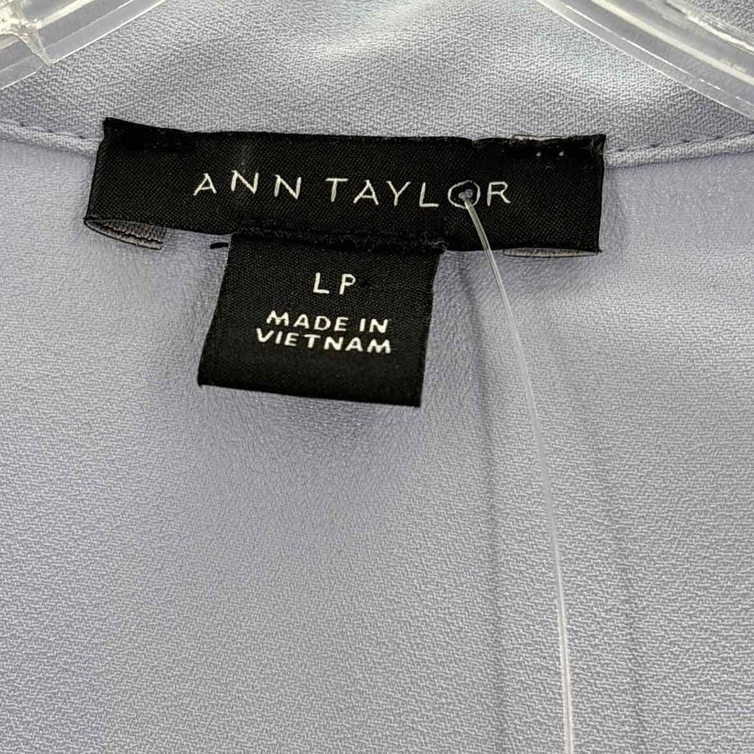 Size Petite Ann Taylor Light Blue Shirt