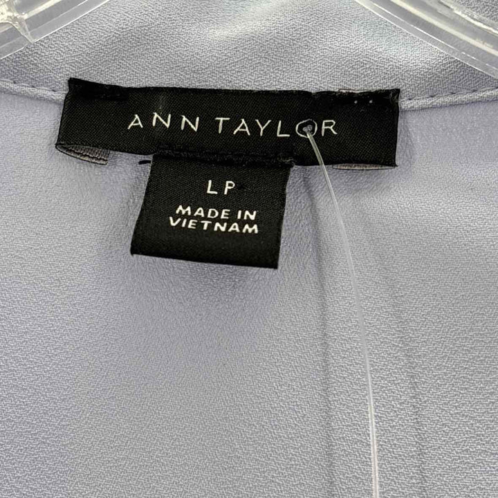 Size Petite Ann Taylor Light Blue Shirt