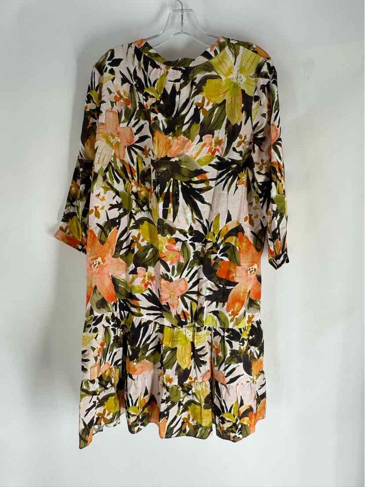 Size L Orange Dress