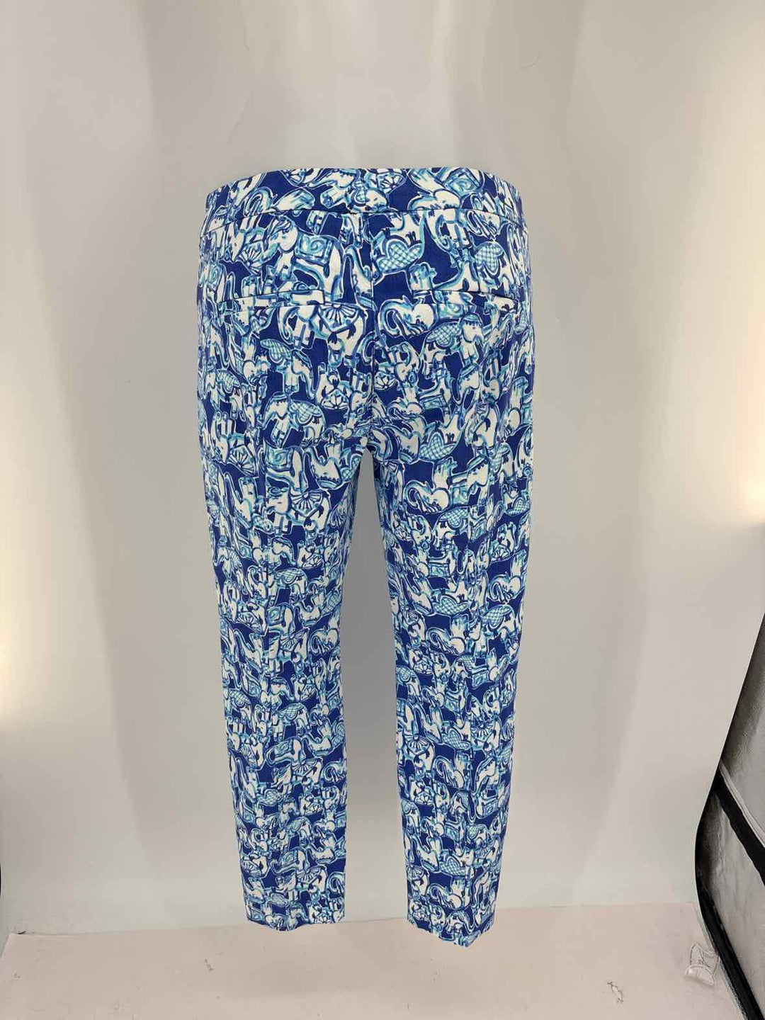 Size 4 Lilly Pulitzer Blue Print Pants