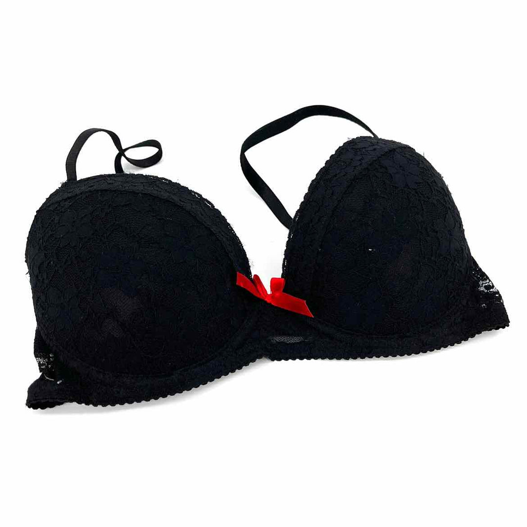 Size 34 RAMPAGE Black Lace Bra