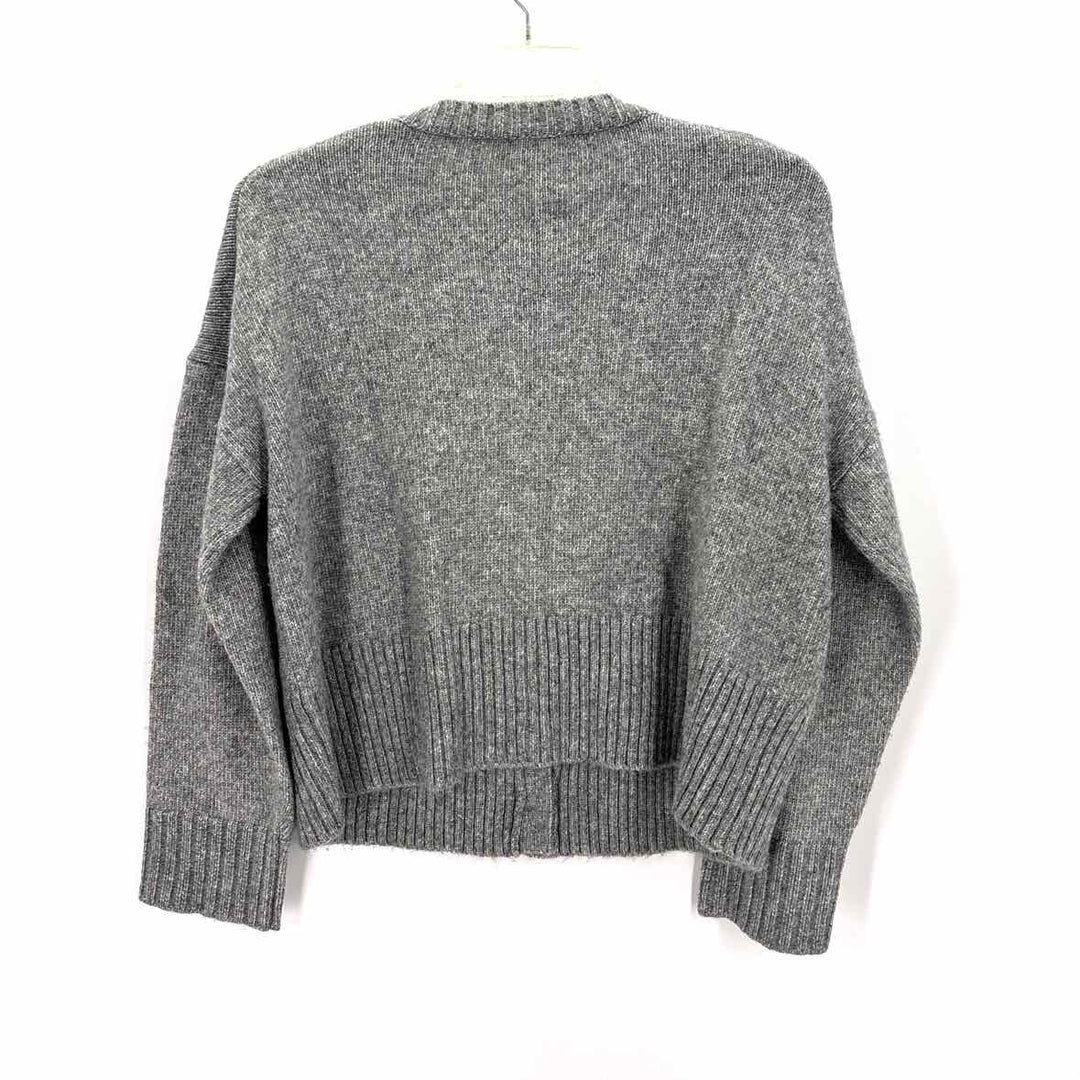 Size L LOFT Gray Knit Sweater