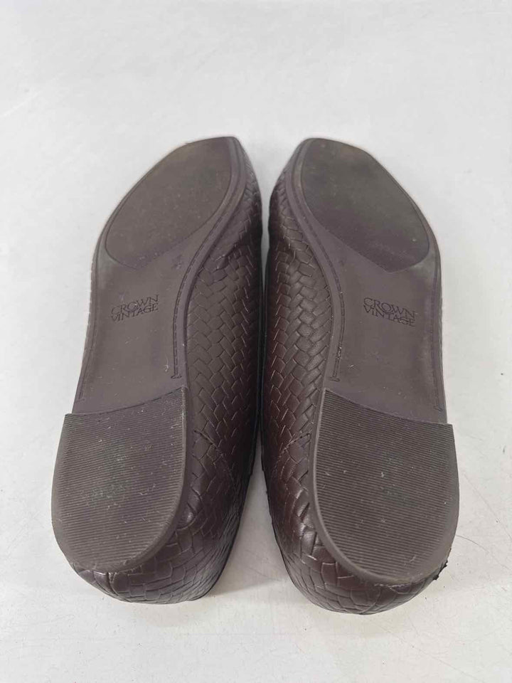 Shoe Size 11 CROWN VINTAGE Brown Flats