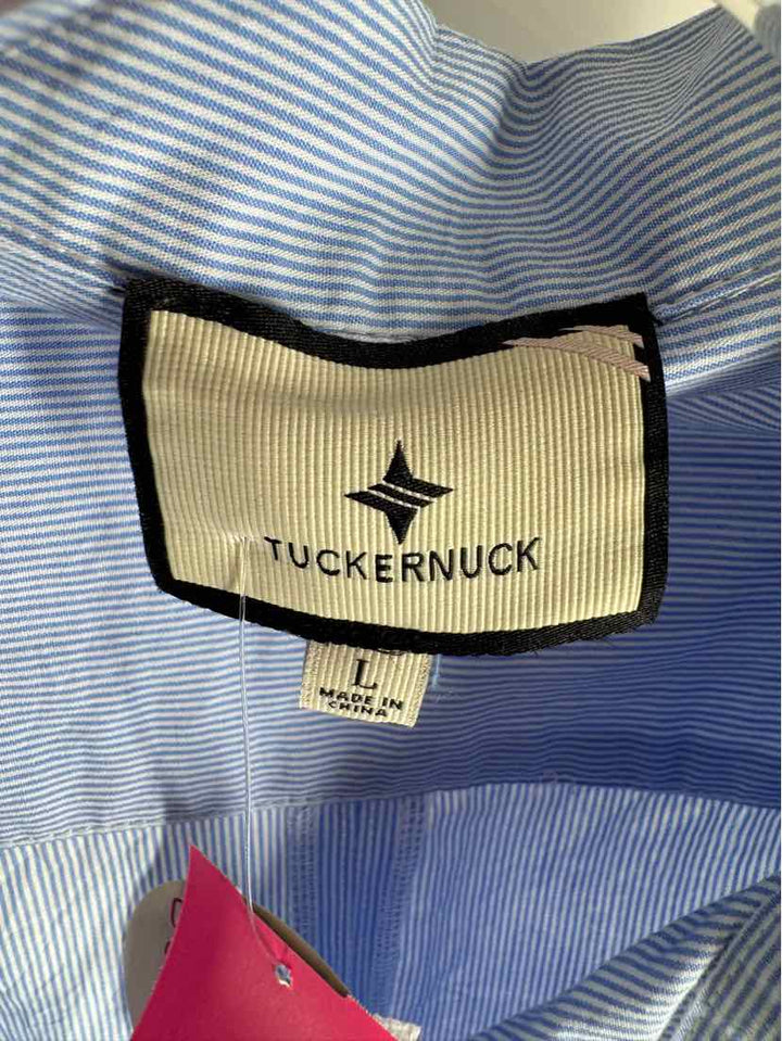 Size L TUCKERNUCK Blue Shirt