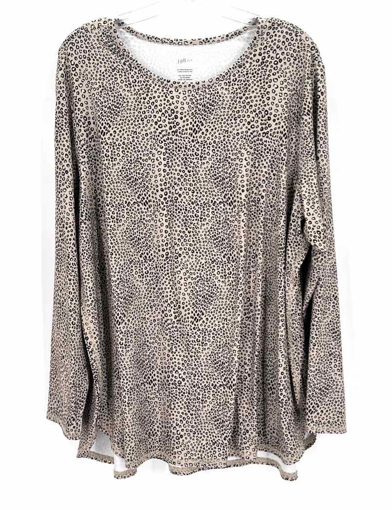 Size 2X J JILL Tan Shirt