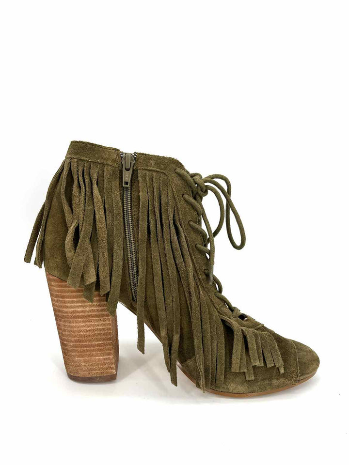 Shoe Size 9 Gianni Bini Olive Suede Boots