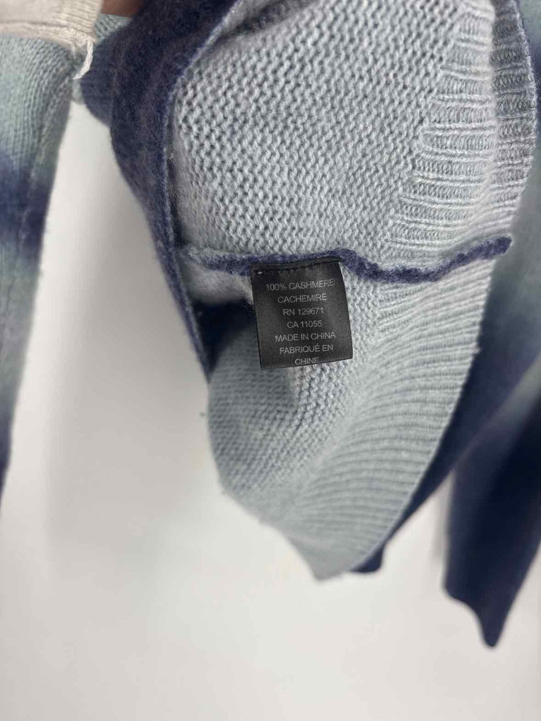 Size S 360 CASHMERE Gray Cashmere Sweater