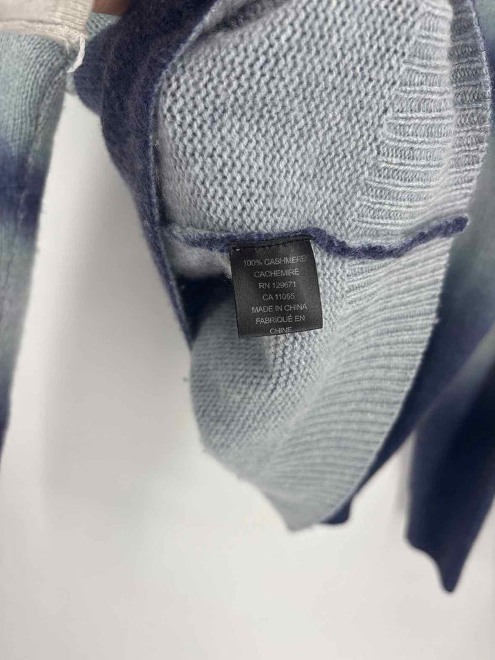 Size S 360 CASHMERE Gray Cashmere Sweater