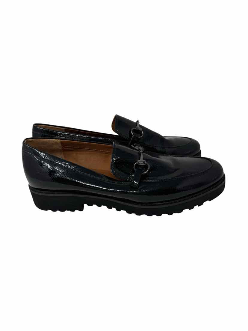 Shoe Size 11 FRANCO SARTO Black Loafers