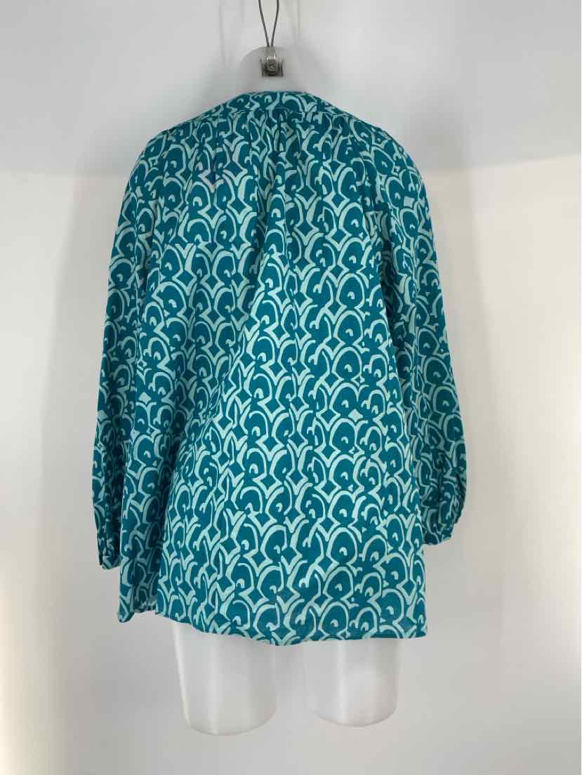 Size 14 MARINA RINALDI Teal Shirt