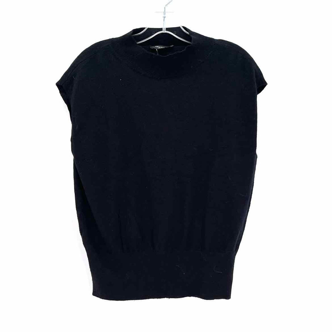 Size L Ann Taylor Black Knit Sweater
