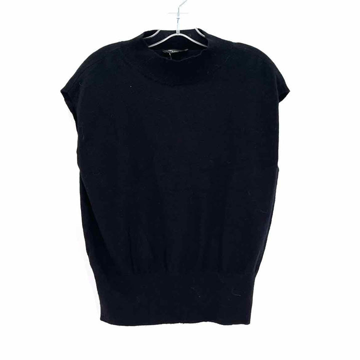 Size L Ann Taylor Black Knit Sweater