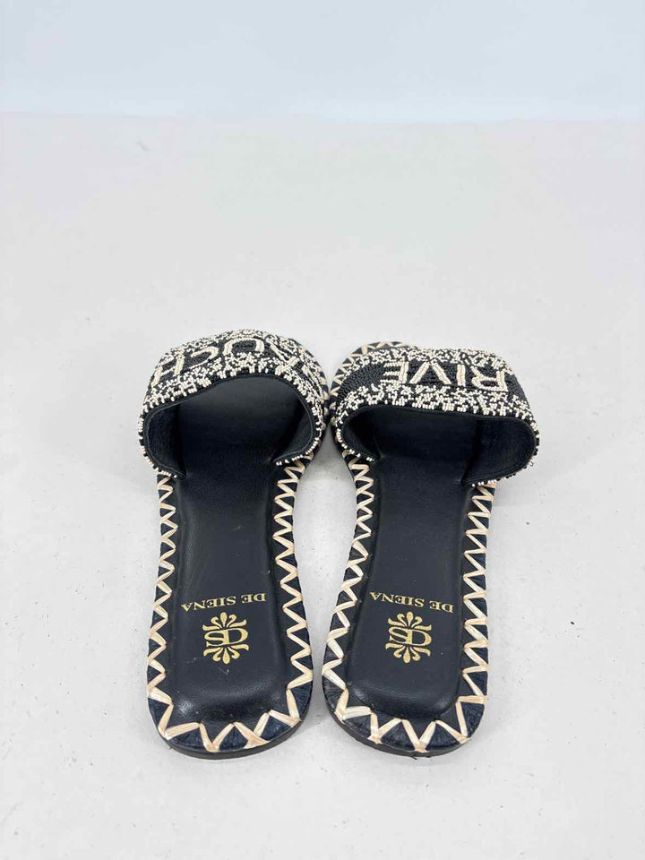 Shoe Size 38 Black Sandals