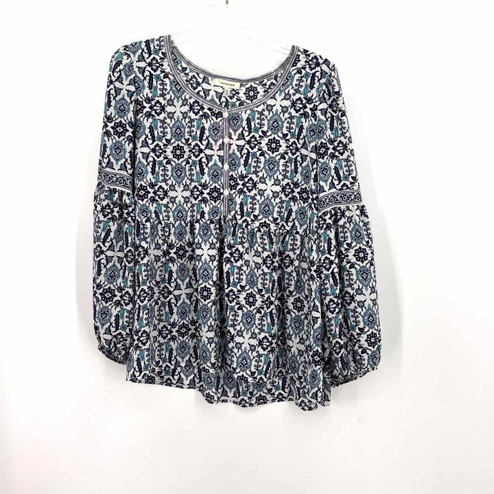 Size L MAX STUDIO Blue Shirt