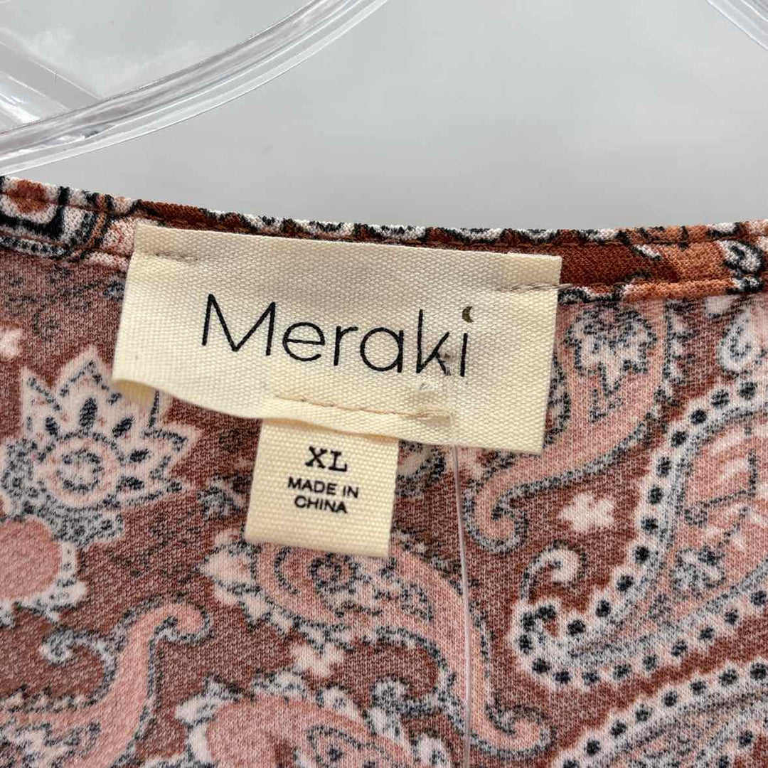 Size XL Brown Knit Shirt