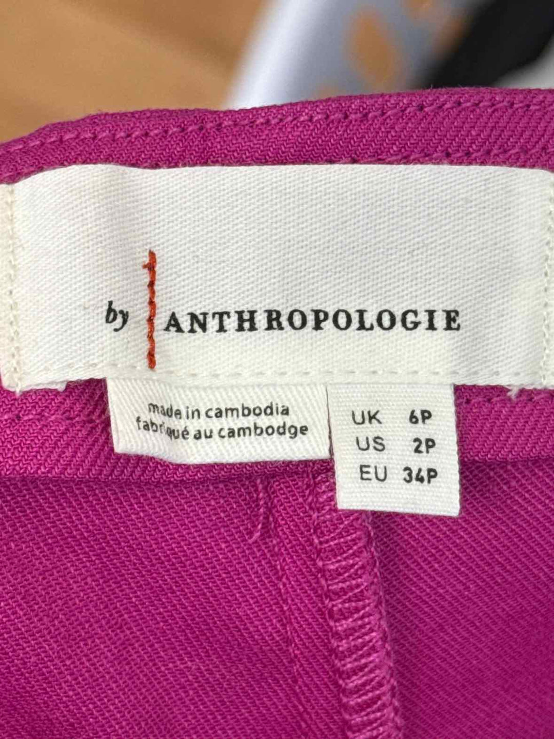 Size 2 Anthropologie Purple Pants