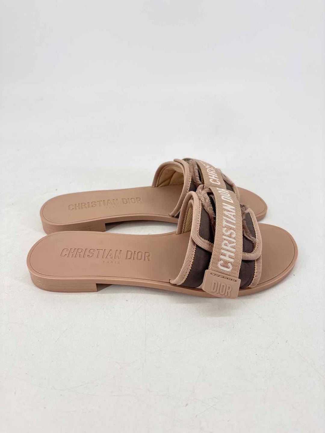 Shoe Size 39 CHRISTIAN DIOR Tan Luxury - Sandals