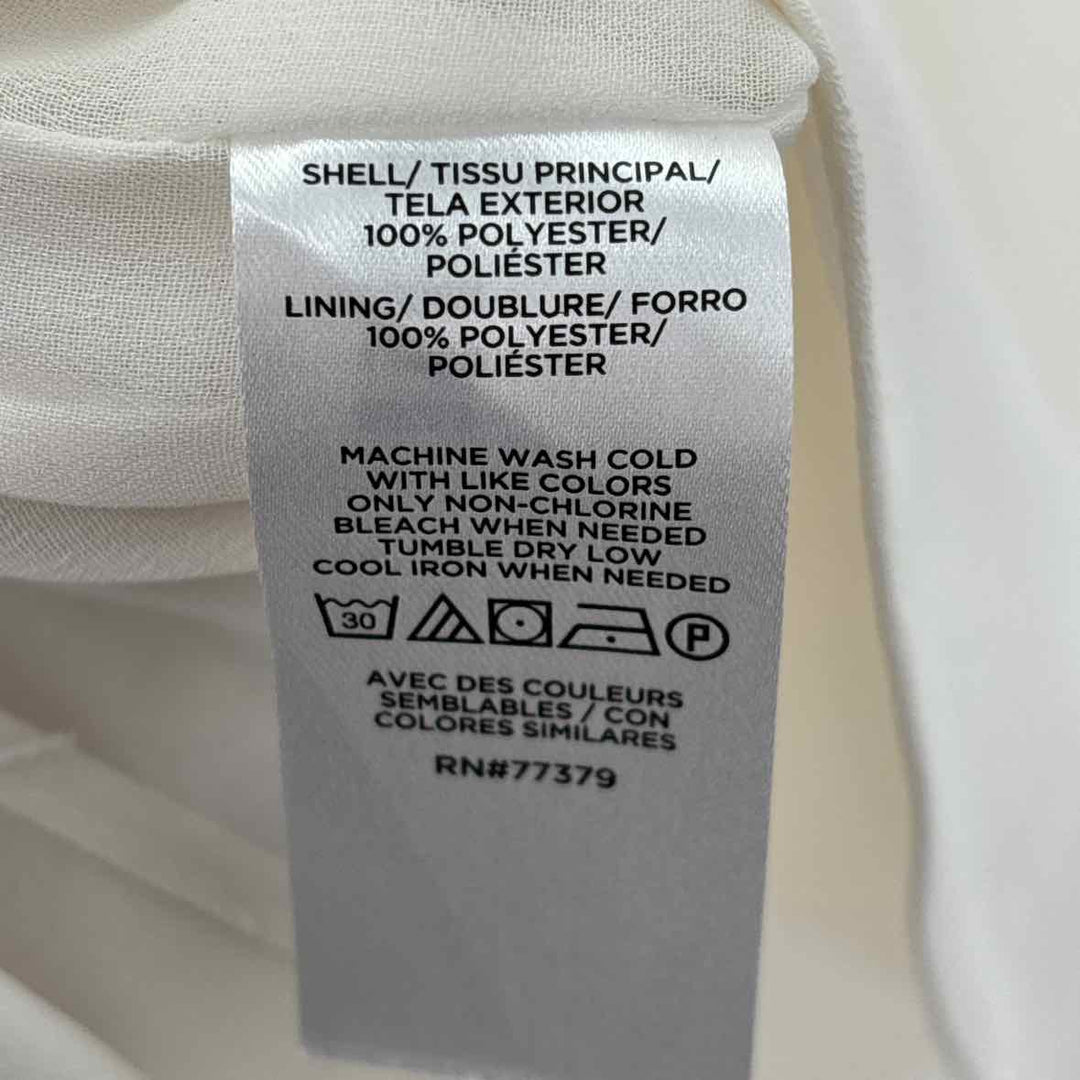 Size M Ann Taylor Ivory Shirt