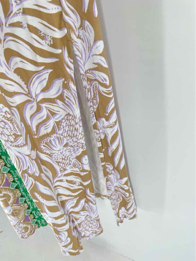 Size 14 Lilly Pulitzer Tan Dress