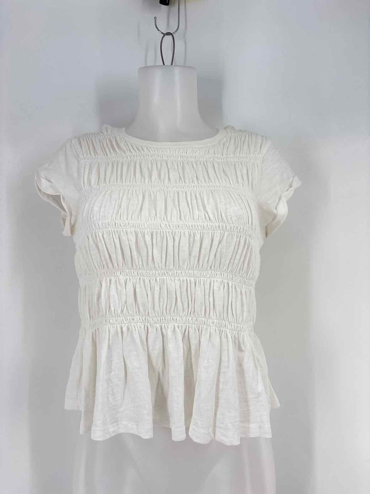 Size XS Pilcro & the Letterpress White Shirt