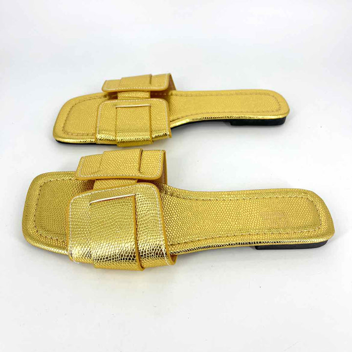 Shoe Size 42 Gold Sandals