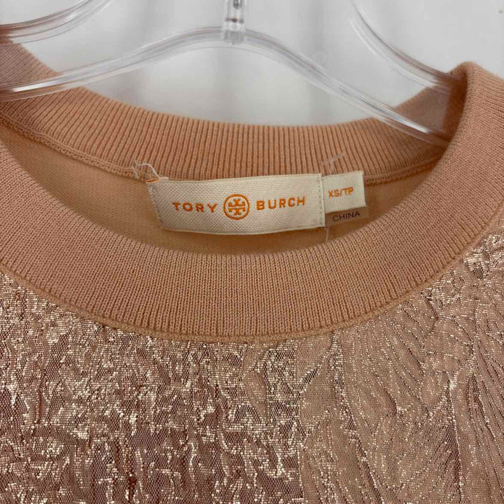 Size XS Tory Burch Orange Sweater
