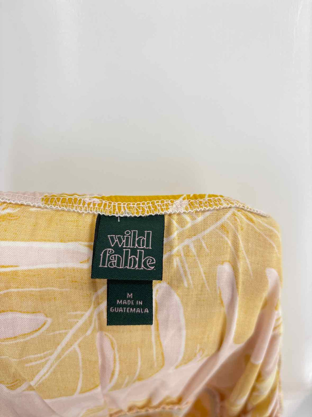 Size M WILD  FABLE Yellow Dress