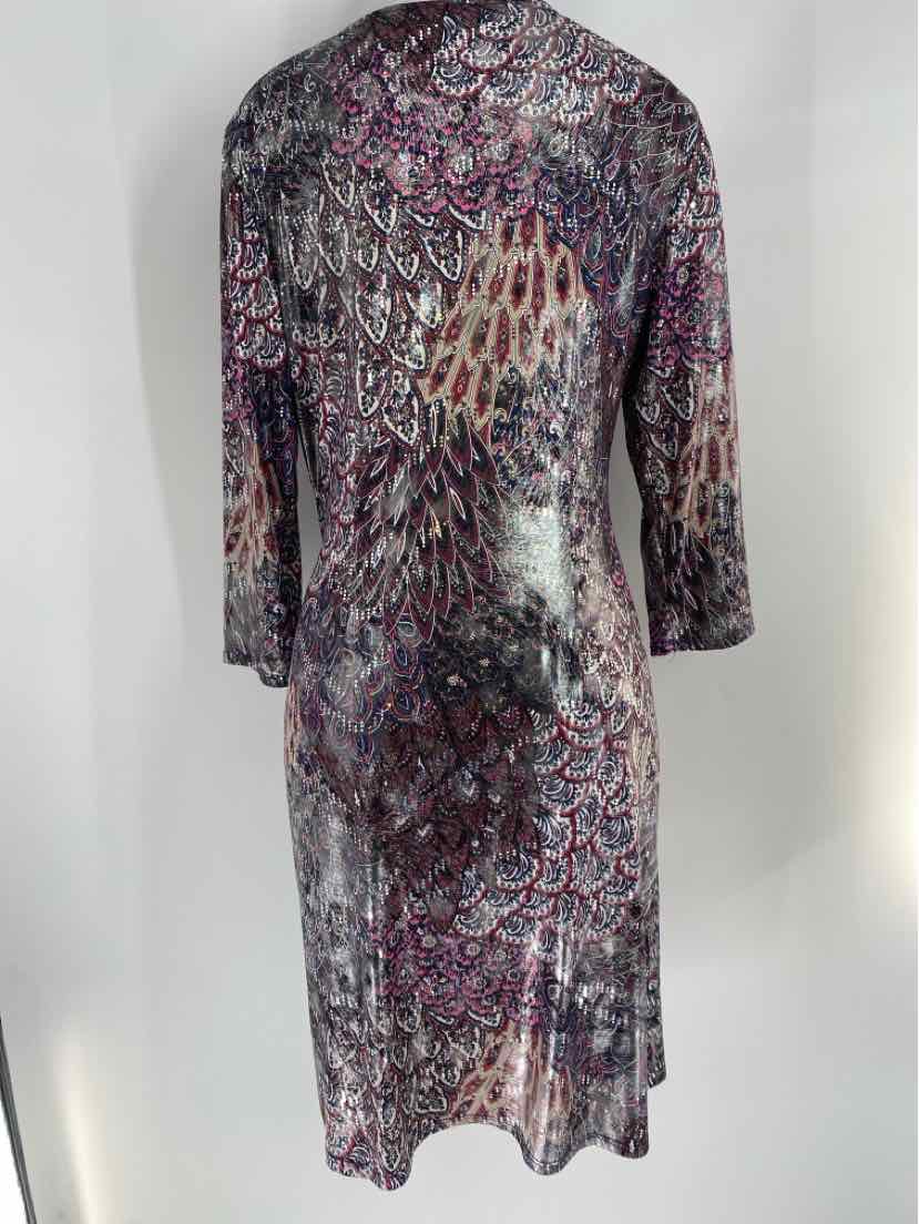 Size L MSK Multi-Color Dress